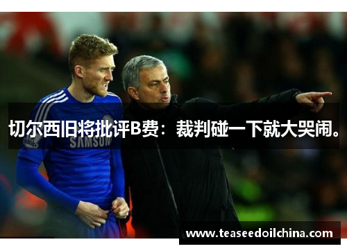 切尔西旧将批评B费：裁判碰一下就大哭闹。